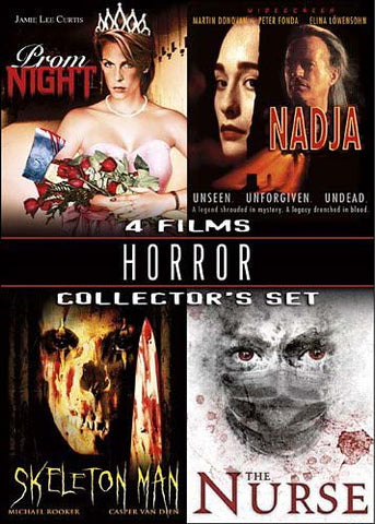 Horror Collector s Set - Prom Night/Nadja/Skeleton man/The Nurse DVD Movie 