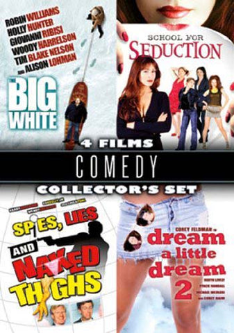 Comedy Collector s Set (Big White / School For Seduction / Spies, Lies / Dream A Little Dream 2) DVD Movie 