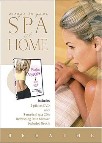 Spa at Home - Pilates for Any Body(With 2 Music CDs - Refreshing Rain Shower/Secluded Beach)(Boxset) DVD Movie 