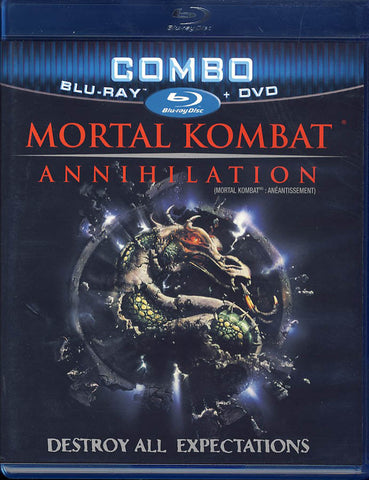 Mortal Kombat - Annihilation (DVD+Blu-ray Combo) (Bilingual) (Blu-ray) BLU-RAY Movie 