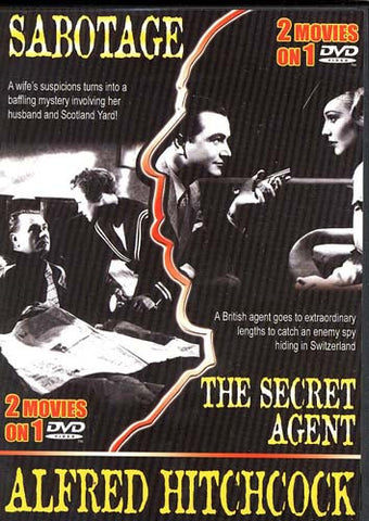 Sabotage / Secret Agent (Double Feature) DVD Movie 