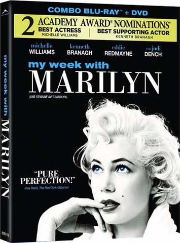 My Week with Marilyn (DVD+Blu-ray Combo) (Blu-ray) BLU-RAY Movie 