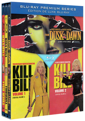 From Dusk Till Dawn/Kill Bill Vol. 1/Kill Bill Vol. 2 (Triple Feature)(Blu-ray) (Bilingual) (Boxset) BLU-RAY Movie 