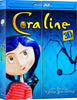 Coraline 3D (Blu-ray + DVD(2D Only) Combo) (Blu-ray) (Slipcover) BLU-RAY Movie 
