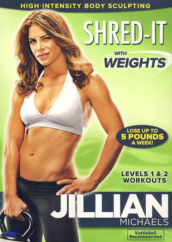 Jillian Michaels - Shred-It With Weights (LG) DVD Movie 