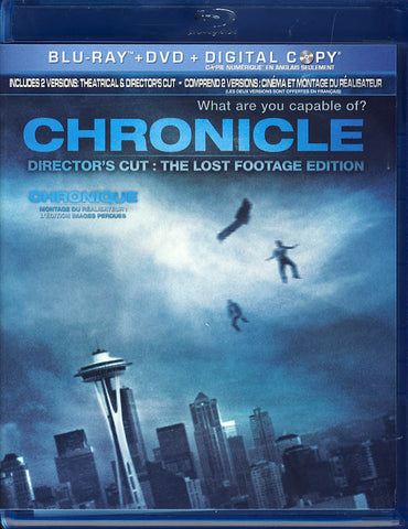 Chronicle (Blu-ray+DVD)(Director s Cut: Lost Footage Edition)(Blu-ray)(Bilingual) BLU-RAY Movie 