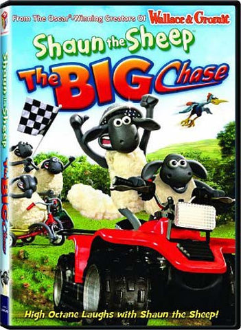 Shaun the Sheep: The Big Chase DVD Movie 