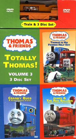 Thomas and Friends - Totally Thomas (Volume 3 - 3-Disc Set) (With Toy) (Boxset) DVD Movie 