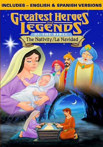 Greatest Heroes & Legends of the Bible-Nativity DVD Movie 