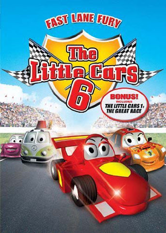 Little Cars 6: Fast Lane Fury DVD Movie 