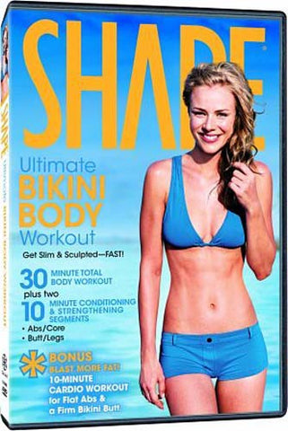 Shape - Ultimate Bikini Body Workout DVD Movie 