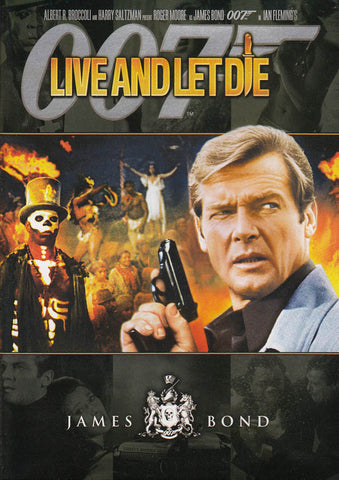 Live and Let Die (Black Cover) (James Bond) DVD Movie 