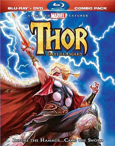 Thor: Tales of Asgard (Two-Disc Blu-ray/DVD Combo) (Blu-ray) (Slipcover) BLU-RAY Movie 