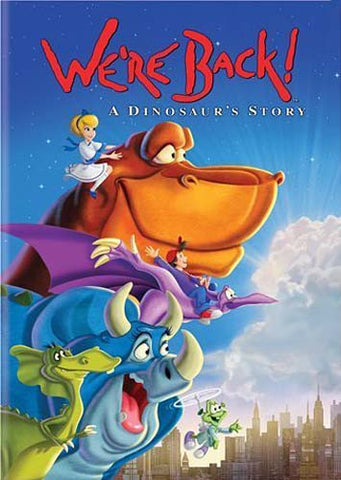 We Re Back! a Dinosaurs Story DVD Movie 