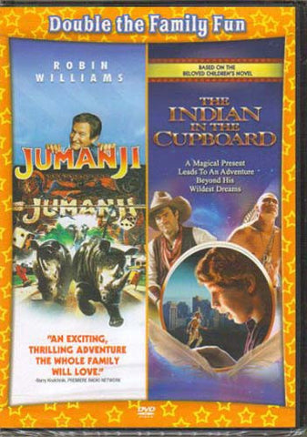 Jumanji / The Indian in the Cupboard (Double Feature) DVD Movie 