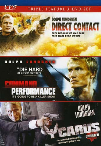 Direct Contact / Command Performance / Icarus (Triple Feature) DVD Movie 