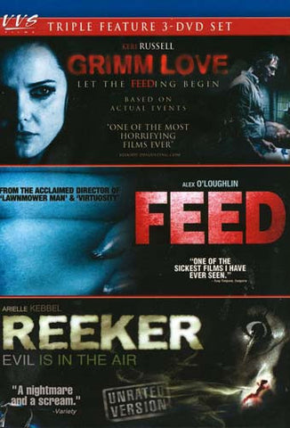 Grimm Love / Feed / Reeker (Triple Feature) (Boxset) DVD Movie 