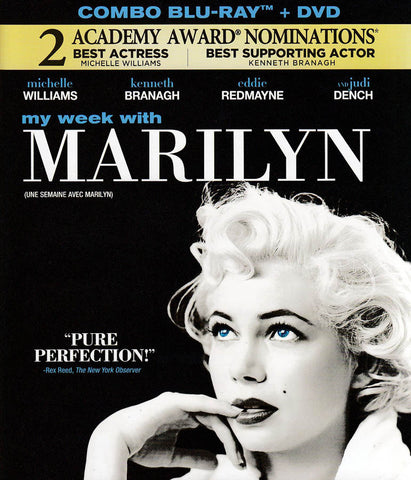 My Week with Marilyn (DVD+Blu-ray Combo) (Bilingual) (Blu-ray) BLU-RAY Movie 