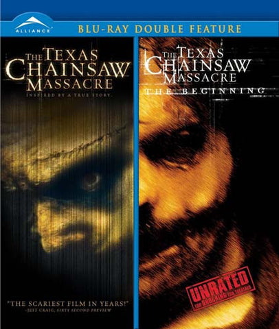 Texas Chainsaw Massacre / Texas Chainsaw Massacre: The Beginning (Double Feature) (Blu-ray) BLU-RAY Movie 