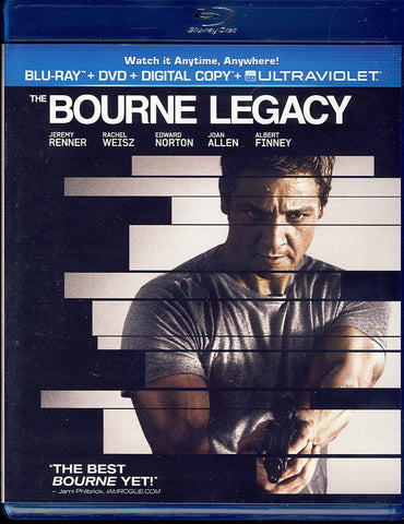 The Bourne Legacy (Blu-ray + DVD + Digital Copy + UltraViolet) (Blu-ray) BLU-RAY Movie 