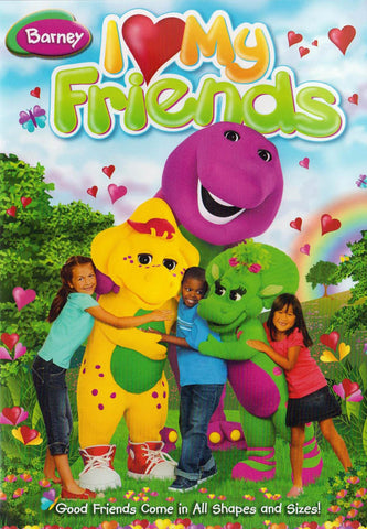 Barney - I Love My Friends DVD Movie 