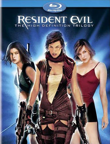 Resident Evil - The High-Definition Trilogy (Blu-ray) BLU-RAY Movie 