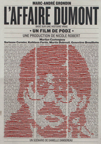 L Affaire Dumont (Bilingual) DVD Movie 