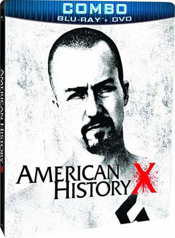 American History X (Combo Blu-ray + DVD Steelbook Case) (Blu-ray) BLU-RAY Movie 