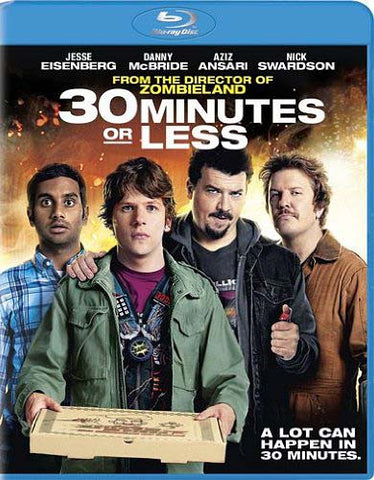 30 Minutes or Less (Blu-ray) BLU-RAY Movie 