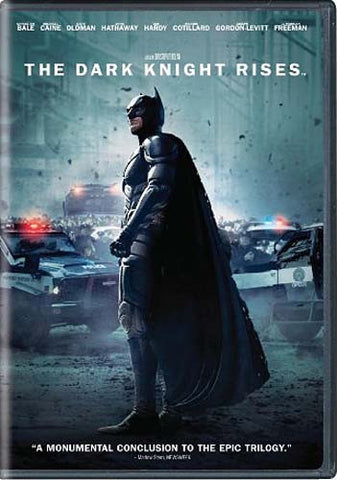 The Dark Knight Rises DVD Movie 