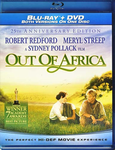 Out of Africa - 25th Anniversary (Blu-ray/DVD Combo) (Blu-ray) BLU-RAY Movie 