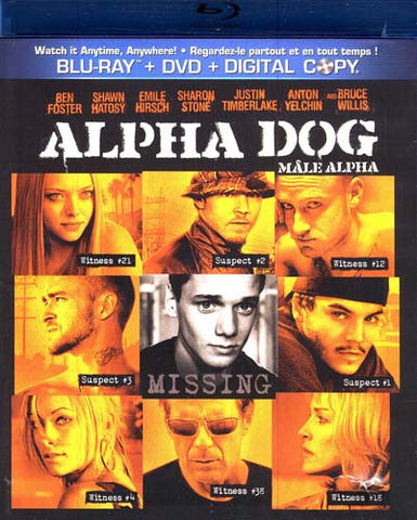 Alpha Dog (Blu ray + DVD + Digital Copy) (Bilingual) (Blu-ray) BLU-RAY Movie 