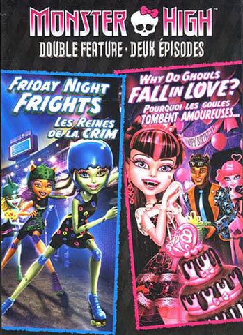 Monster High Double Feature - Friday Night Frights / Why Do Ghouls Fall in Love (Double Feature) DVD Movie 