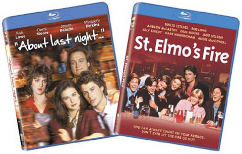 About Last Night / St Elmo's Fire (Blu-ray) 2pk BLU-RAY Movie 