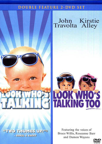Look Who s Talking / Look Who s Talking Too (Double Feature) DVD Movie 