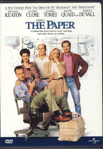 The Paper (Full Frame) DVD Movie 