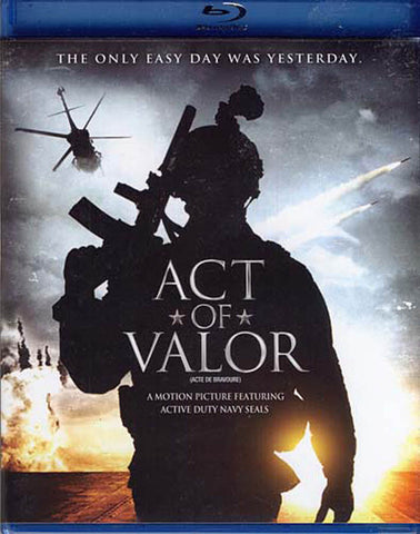 Act of Valor (bilingual)(Blu-ray) BLU-RAY Movie 