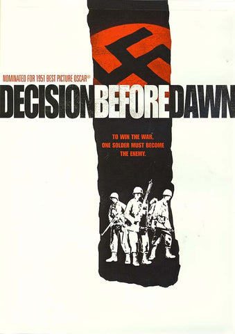 Decision Before Dawn DVD Movie 