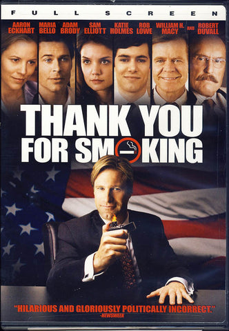 Thank You for Smoking (Fullscreen) DVD Movie 