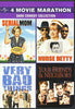 4 Movie Marathon Dark Comedy Collection (Serial Mom / Nurse Betty / Very Bad Things / Your Friends & DVD Movie 