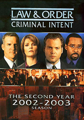 Law and Order Criminal Intent - The Second Year (2002-2003) season (Boxset) DVD Movie 
