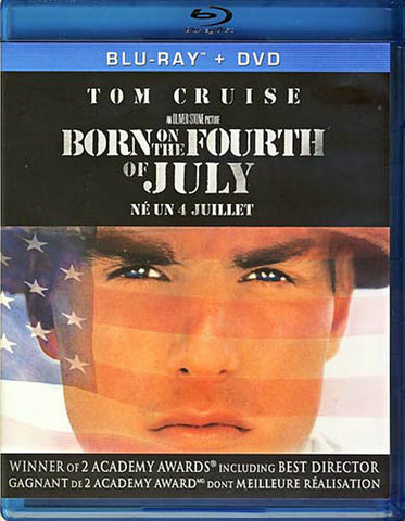 Born on the Fourth of July (Blu-ray + DVD) (Bilingual)(SLipcover) (Blu-ray) BLU-RAY Movie 
