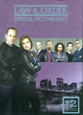 Law and Order: Special Victims Unit - The Twelfth (12) Year (Boxset) DVD Movie 