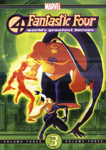 Fantastic Four (4) - World's Greatest Heroes Volume 3 DVD Movie 