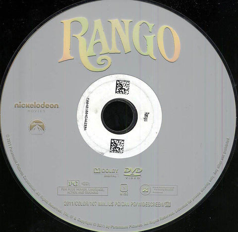 Rango (Disc Only) DVD Movie 