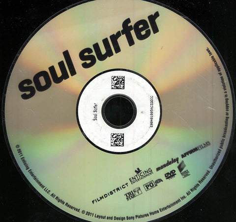 Soul Surfer (Disc Only) DVD Movie 