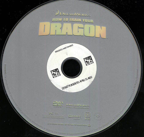 How to Train Your Dragon (Disc Only) DVD Movie 