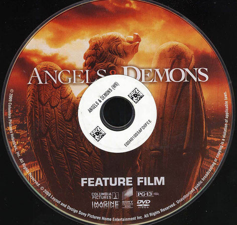 Angels & Demons (Disc Only) DVD Movie 