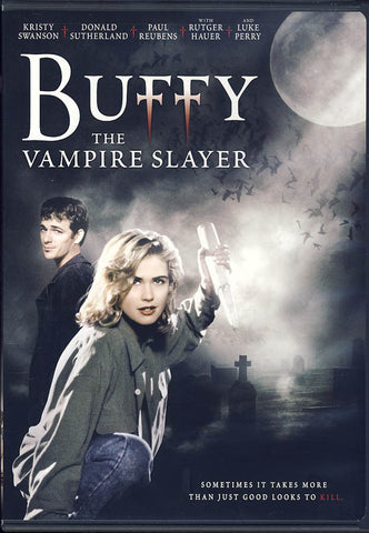 Buffy The Vampire Slayer (Black cover) DVD Movie 