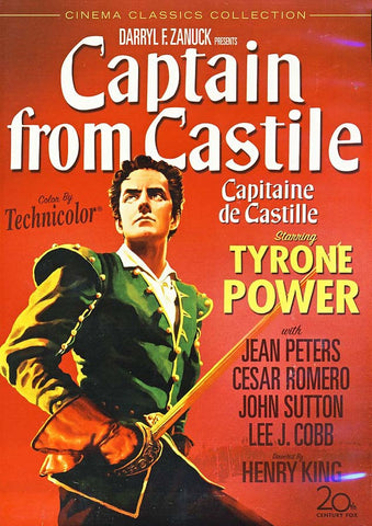 Captain from Castile (Capitaine De Castille) DVD Movie 
